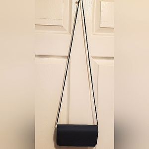 Carlo Fellini Evening Bag, navy blue.